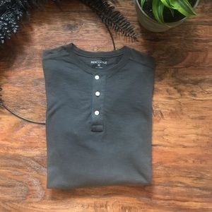 J.Crew Mercantile Men's Long-Sleeve Henley Shirt